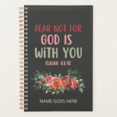 Vrees niet voor God is met jou Planner (Voorkant)