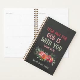 Vrees niet voor God is met jou Planner