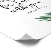 Vrees niet voor ik ben bij jullie van Isaiah 41:10 Poster (Hoek)