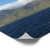 Vrees niet voor ik ben met jou Bijbel Verse Oceaan Poster (Hoek)