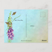 Vrees niet voor ik ben met u zegt de Heer - Jesaja Briefkaart (Achterkant)