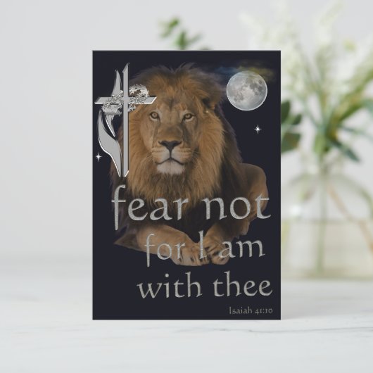 Vrees niet voor mij met de (Staand voorkant)