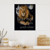 Vrees niet voor mij met de poster (Keuken)