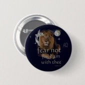 Vrees niet voor mij met de ronde button 5,7 cm (Voorkant /achterkant)