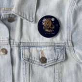 Vrees niet voor mij met de ronde button 5,7 cm (In situ)