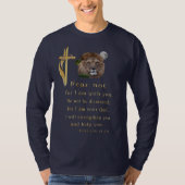 Vrees niet voor mij met de t-shirt (Voorkant)
