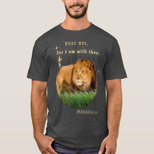 Vrees niet voor mij met de t-shirt (Voorkant)