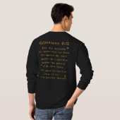 Vrees niet voor mij met de t-shirt (Achterkant volledig)