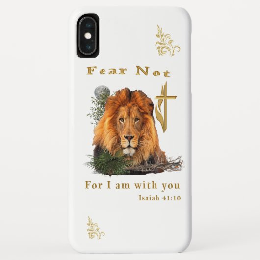 Vrees niet, want Ik ben bij je Case-Mate iPhone Case (Achterkant)