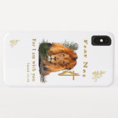 Vrees niet, want Ik ben bij je Case-Mate iPhone Case (Achterkant (horizontaal))