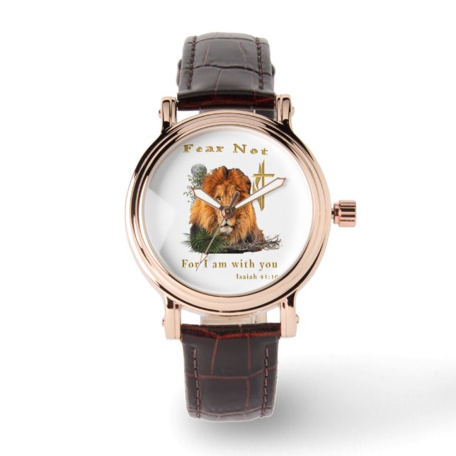 Vrees niet, want Ik ben bij je Horloge (Voorkant)