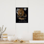 Vrees niet, want Ik ben bij je Poster (Keuken)