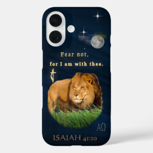 Vrees niet, want Ik ben met je iPhone 16 Hoesje