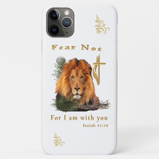 Vrees niet, want Ik ben met je Case-Mate iPhone Case (Achterkant)