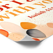 Vrees niet, want Ik ben met U Boho Christelijke Ku Poster (Hoek)