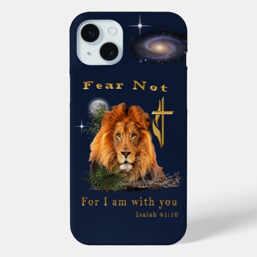 Vrees niet, want Ik ben met u Case-Mate iPhone Case (Achterkant)