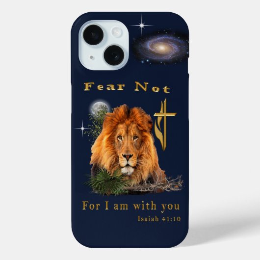 Vrees niet, want Ik ben met u Case-Mate iPhone Case (Achterkant)