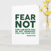 Vrees niet, want Ik ben met u Kaart (Gele Bloem)