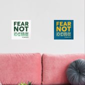 Vrees niet, want Ik ben met u Muurkunst Sets (Woonkamer)