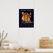 Vrees niet, want Ik ben met u Poster (Keuken)