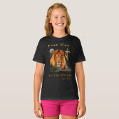 Vrees niet, want Ik ben met u T-shirt (Voorkant volledig)