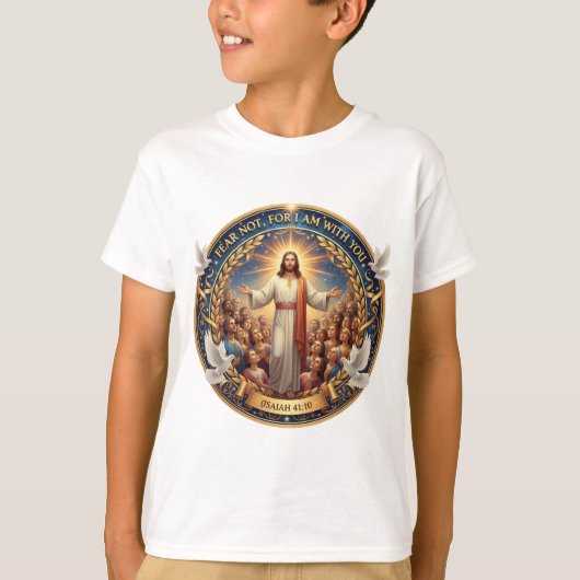 Vrees niet, want Ik ben met u T-shirt (Voorkant)