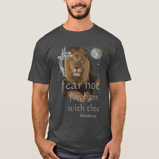 Vrees niet, want Ik ben met u T-shirt (Voorkant)