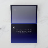 Vrees niet, want zie feestdagen kaart (Binnen)