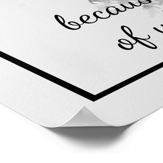 Vrees niets voor u Inspirerend Citaat Poster (Hoek)