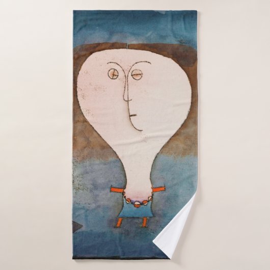 Vrees van een meisje, Klee Badhanddoek (Badhanddoek)