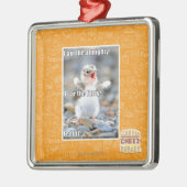 Vrees Verward! Metalen Ornament (Links)