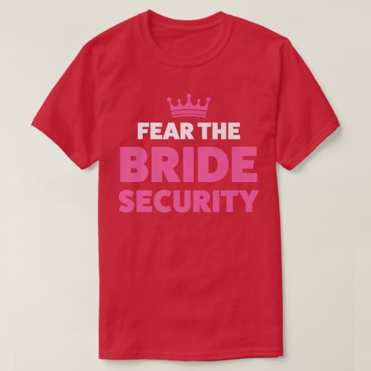 Vrees voor de bruidshytoperatie 211 t-shirt (Design voorkant)