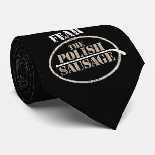 Vrees voor de Poolse worst (Hockey) Stropdas