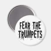Vrees voor de Trumpets Gift Magneet (Voorkant / Achterkant)