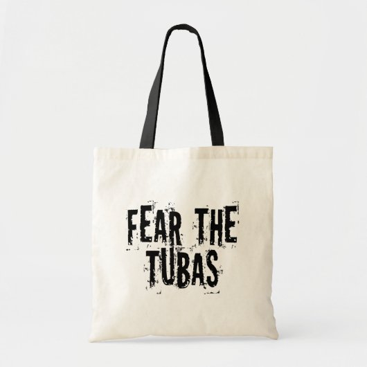 Vrees voor de Tubas Tote Bag (Voorkant)