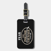 Vrees voor het Bagagelabel van de Poolse worst (Ho (Voorkant verticaal)