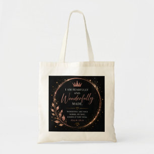 Vreeswekkend en Wonderbaarlijk Gemaakt Geloof  Tote Bag