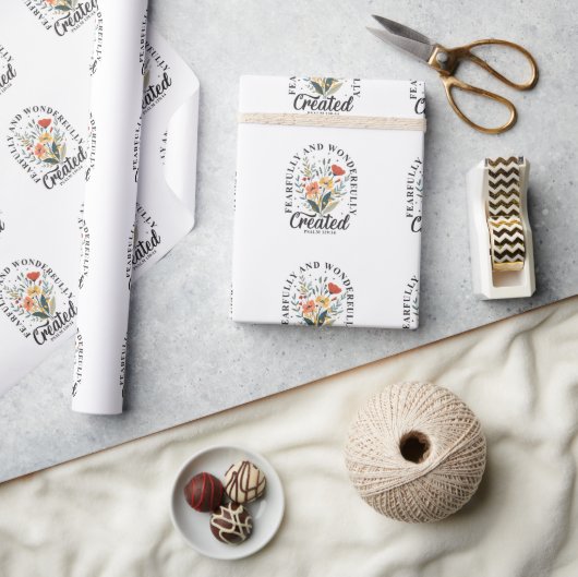 Vreeswekkend en Wonderbaarlijk Geschapen Cadeaupapier (Crafts)
