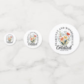 Vreeswekkend en Wonderbaarlijk Geschapen Confetti (Achterkanten)