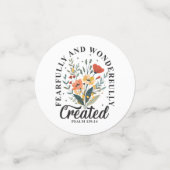 Vreeswekkend en Wonderbaarlijk Geschapen Confetti (Kleine voorkant)