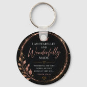 Vreeswekkend en Wondrous Gemaakt Geloof Sleutelhanger (Achterkant)