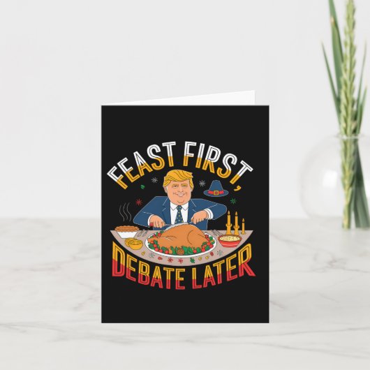 Vreet eerst  kaart (Voorkant)