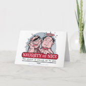 Vrek Feestdagen Kaart (Achterkant)