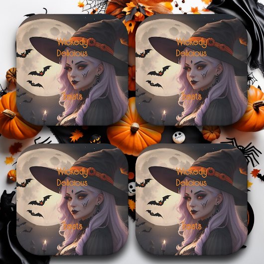 Vreselijk heerlijke traktaties Halloween Party Papieren Bordje