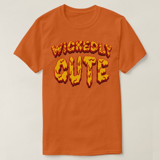 Vreselijk Schattige Halloween kostuum T-shirt (Design voorkant)