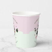 Vreselijk Schattigee groene heks Halloween Verjaar Papieren Bekers (Rechts)