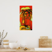 VRESELIJKE PENDEL BORD POSTER (Keuken)