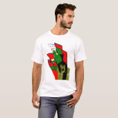 vreselijke stad t-shirt (Voorkant volledig)