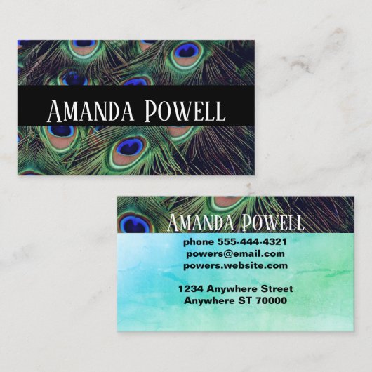 vreskiezen aangepaste visitekaartjes sjabloon (Voorkant / Achterkant)