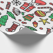 Vreugd 30"x30"Verpakkend Document Cadeaupapier (Hoek)